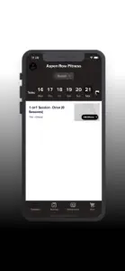 Aspen Row Fitness screenshot #3 for iPhone