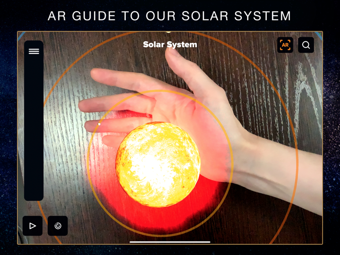 3D Solar System - Planets View
