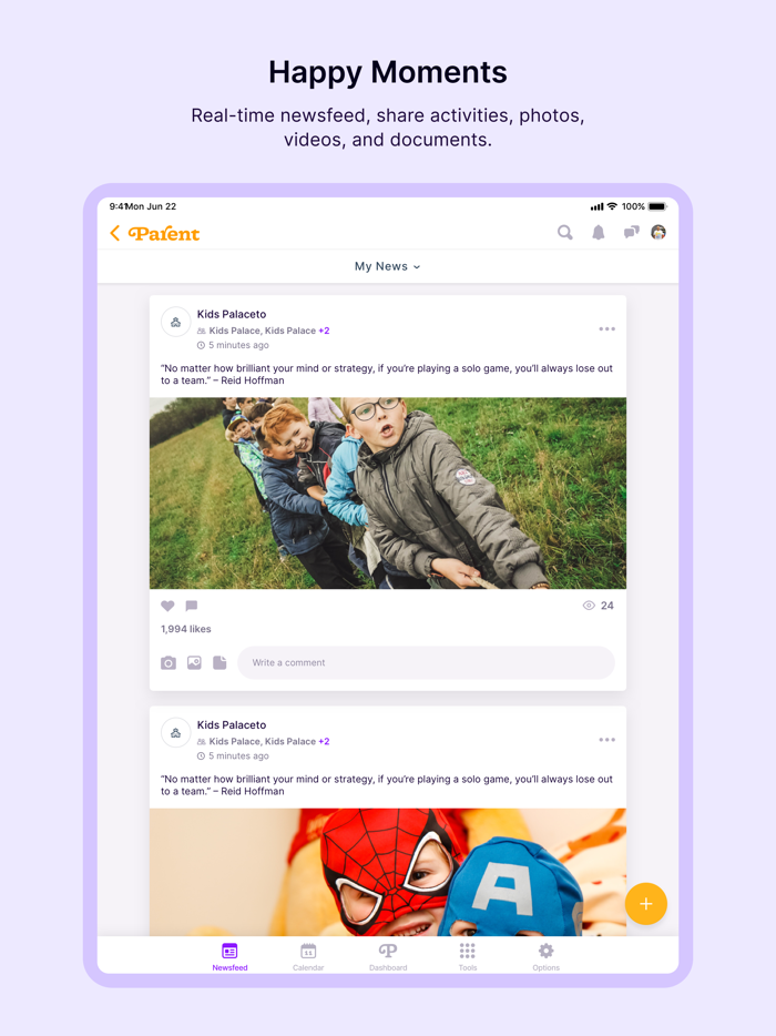 Parent Child Care App