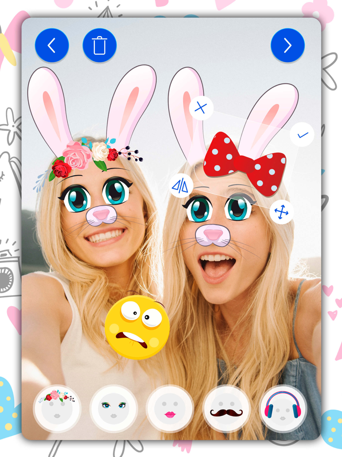 Face Effects with Stickers