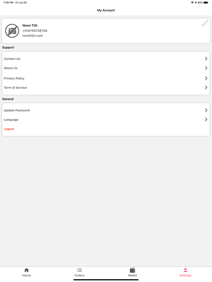 Apporio Preview - User