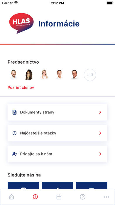 HLAS – sociálna demokracia Screenshot