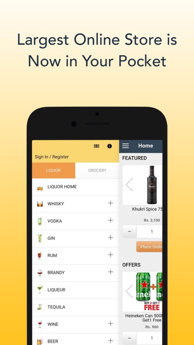 Cheers Online Store Screenshot