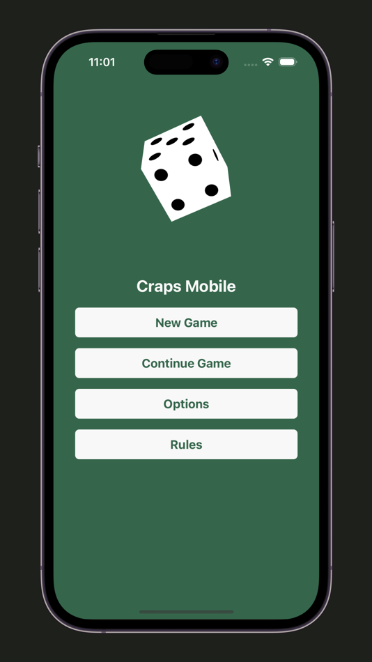 #1. Craps Mobile (iOS) Podle: Laslow Media Labs LLC