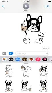 How to cancel & delete boba bubble tea stickers 2