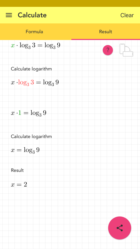 #3. Simple Logarithm PRO (iOS) By: Glindemann, Sennoun, Langer GbR