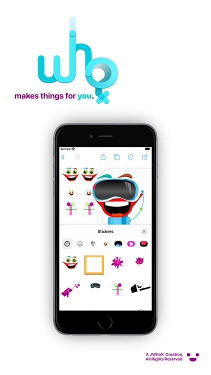 JWhoX GET Partywhoo Sticker screenshot-3