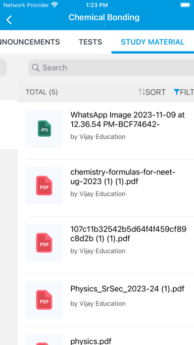 Vijay Education Screenshot