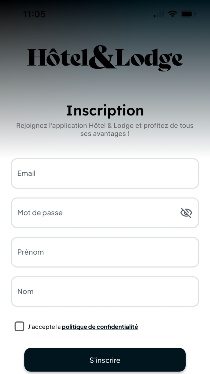 Hôtel and Lodge • Bleu Petrol