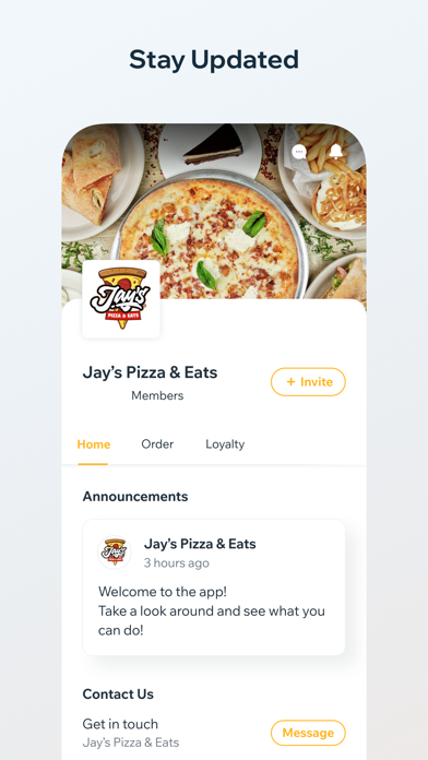 Jay's Pizza & Eats Screenshot