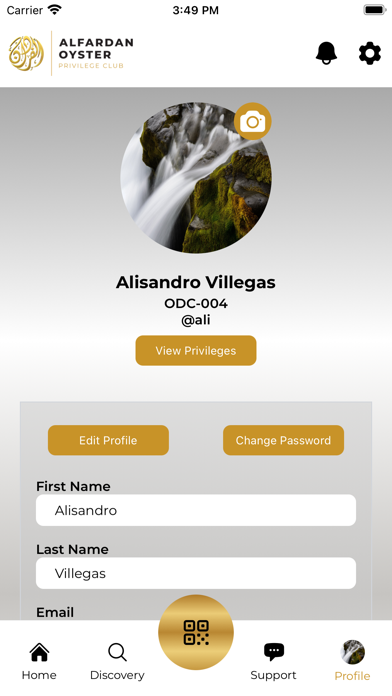 Oyster Privilege Screenshot