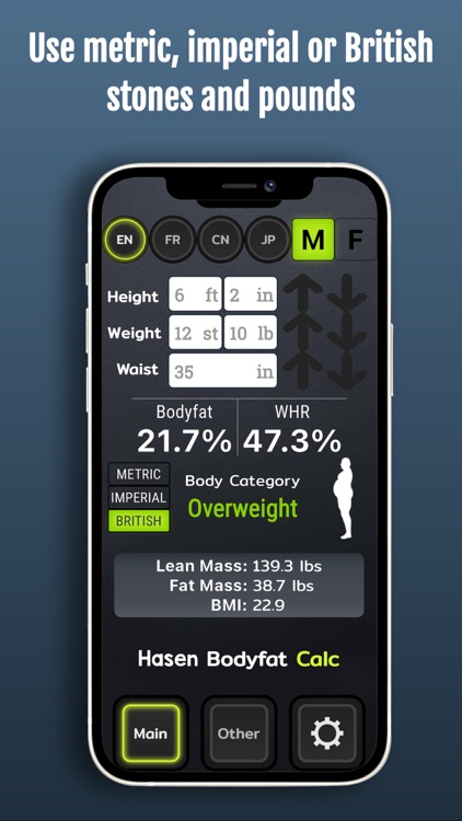 Bodyfat Calculator 3 screenshot-3