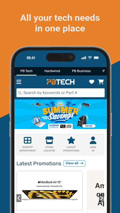 PB Tech Screenshot