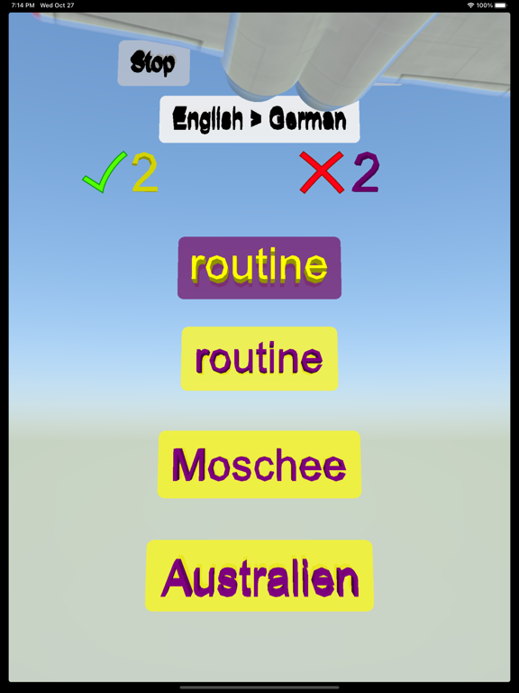 Screenshot #6 pour Egitir English German word app