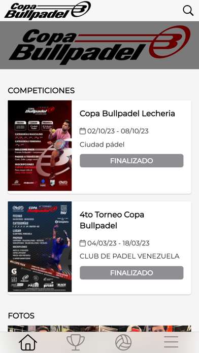 Circuito Bullpadel Venezuela Screenshot