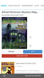 How to cancel & delete alfred hitchcock mystery mag 2