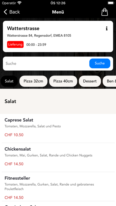 Angel Grill Screenshot