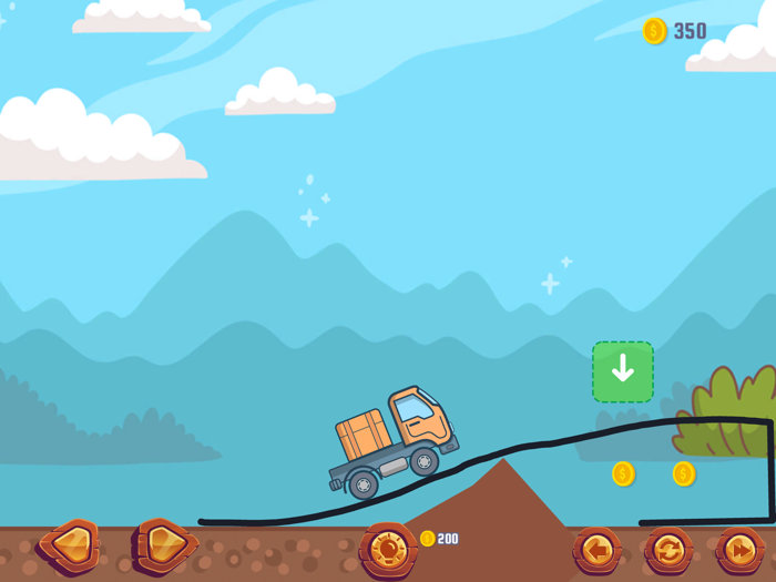 Truck Puzzle Draw Bridge