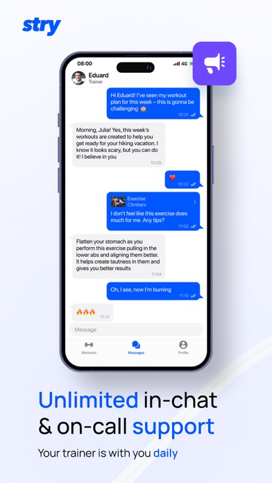 Stry Personal Fitness Trainer Screenshot