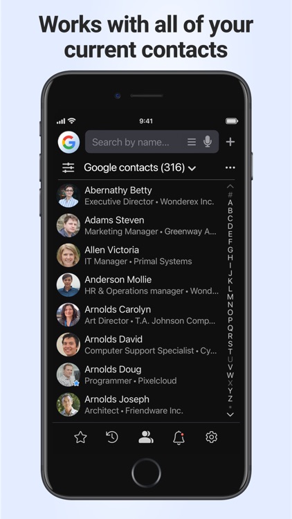 Skrol | Contacts Organizer