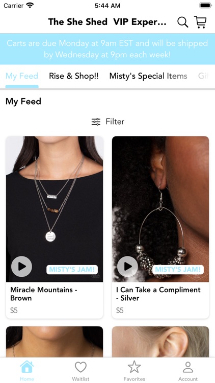 The She Shed  VIP Experience