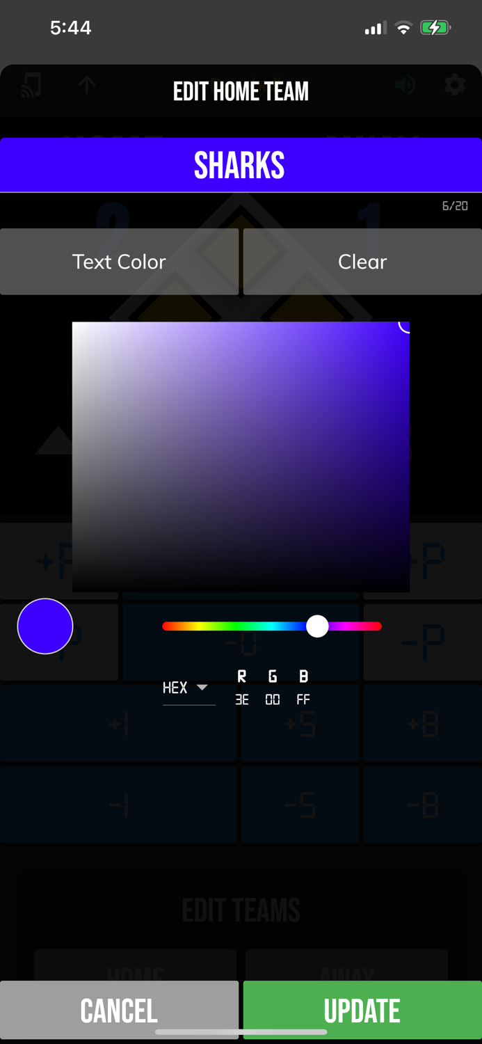 BT Baseball Controller