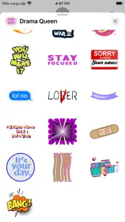 drama queen stickers problems & solutions and troubleshooting guide - 2