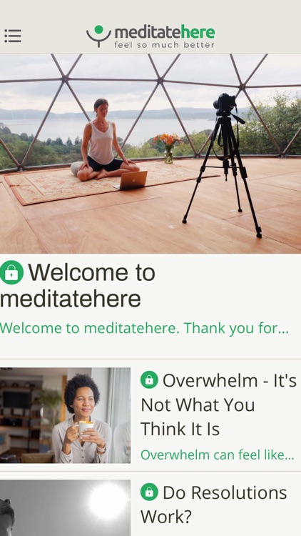 meditatehere: Happy & Calm screenshot-4