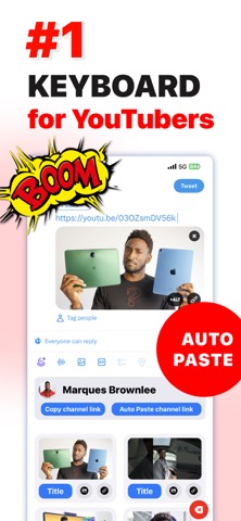 YT Keyboard Boost for YouTubeのおすすめ画像1