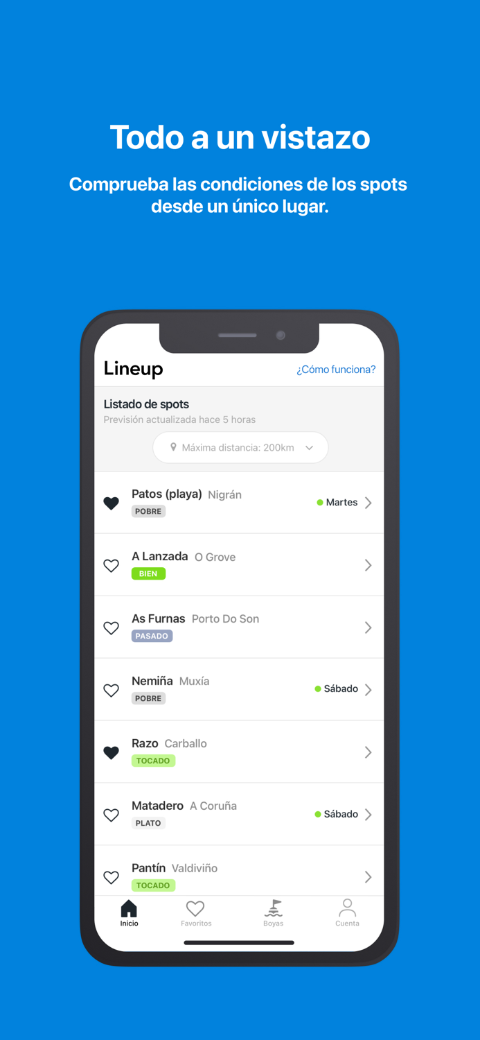 Lineup Surf Forecast