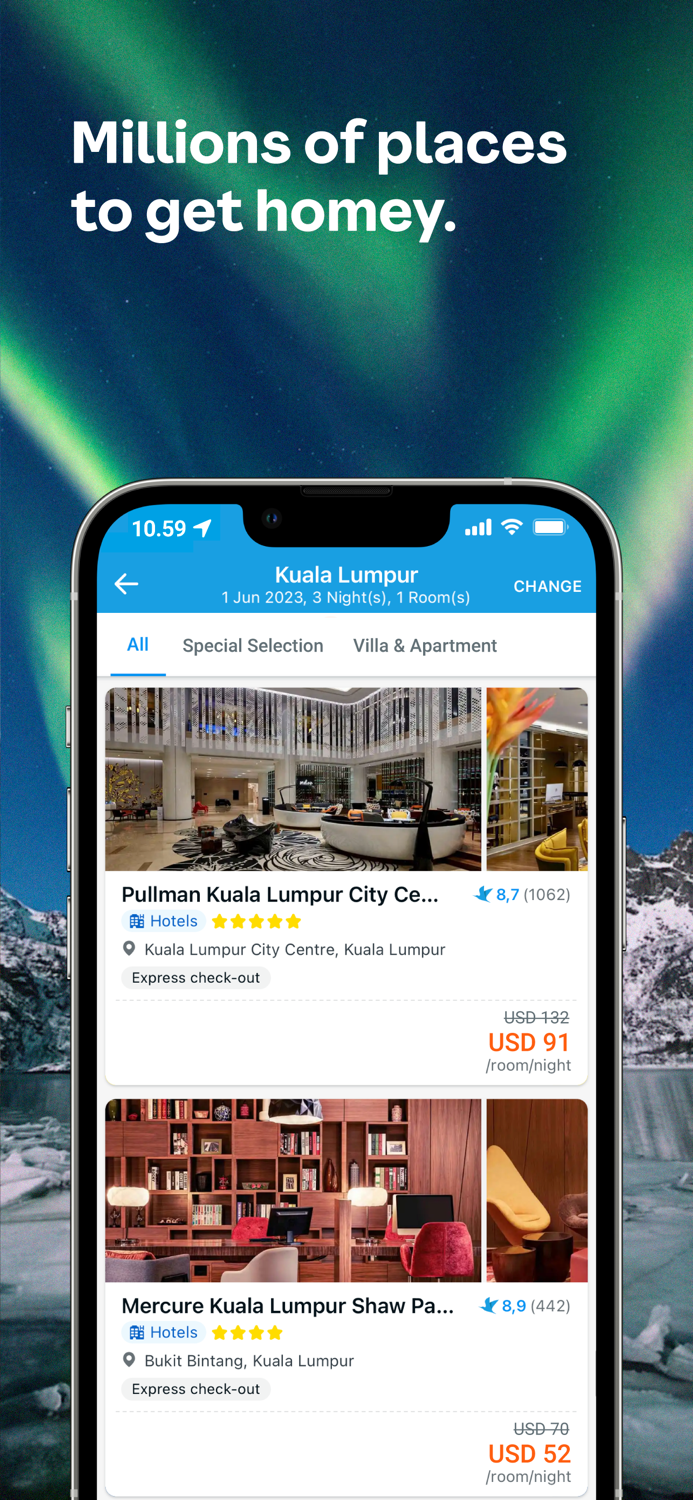 Traveloka Hotels and Flights