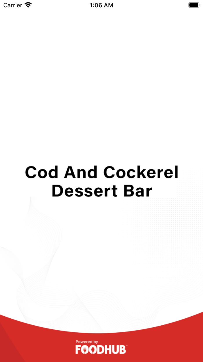 Cod And Cockerel Dessert Bar