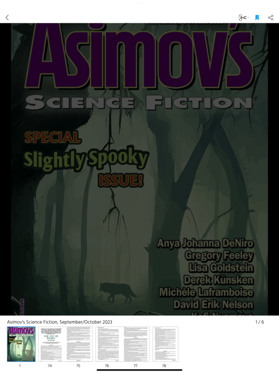 Screenshot #6 pour Asimov's Science Fiction