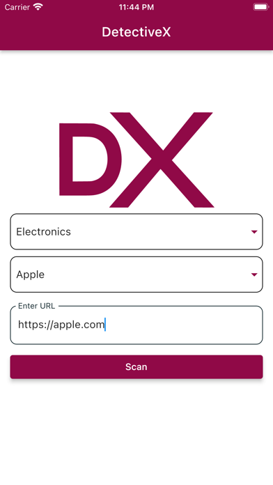 DetectiveX - Scam Detector Screenshot