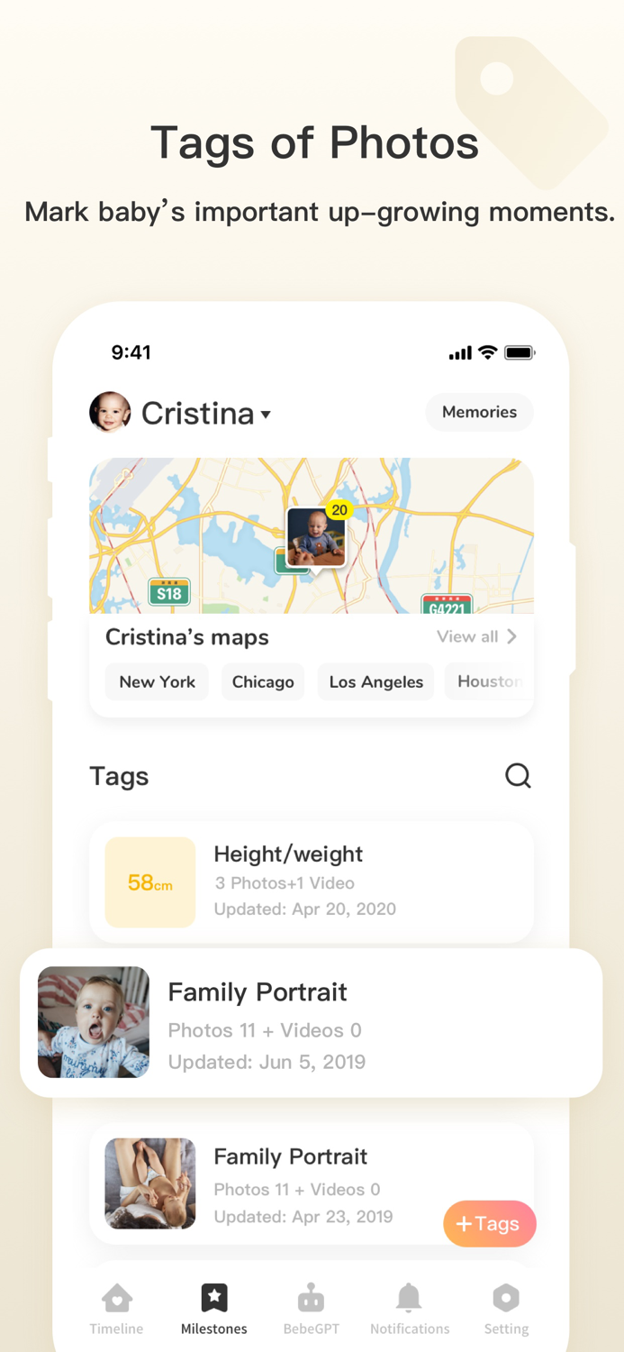 Bebememo - Smart Baby Journal