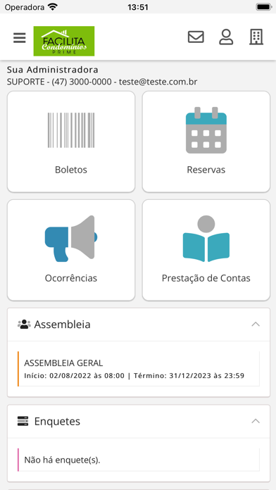 Facilita Condomínios Prime Screenshot