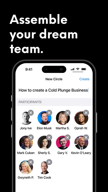 Circles: Chat with Legends
