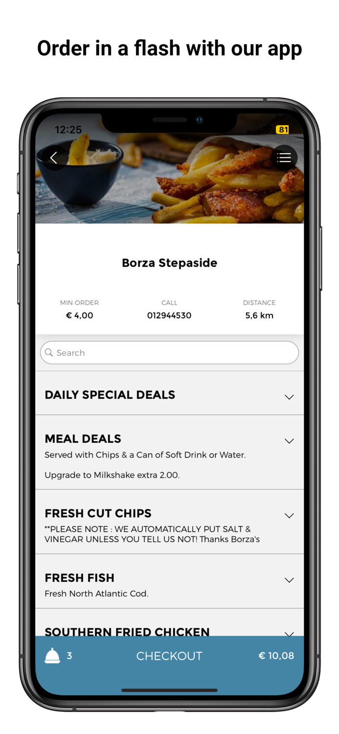Borza Stepaside App
