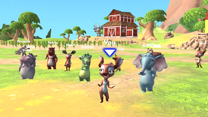 Animals Race Fun Game 3d