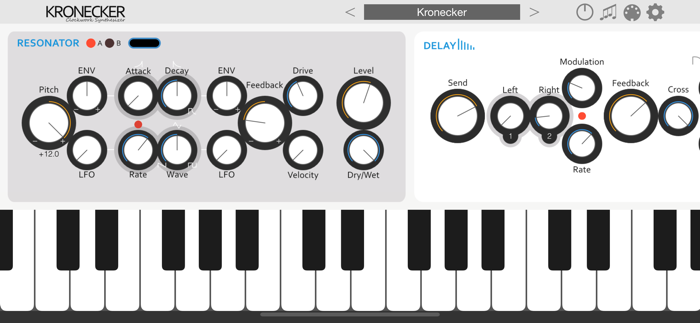 Kronecker - AUv3 Plug-in Synth