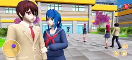 Game screenshot Anime Girl High School Sim 3D apk