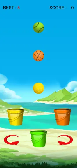 Game screenshot Bucket Catch Colour Matching apk