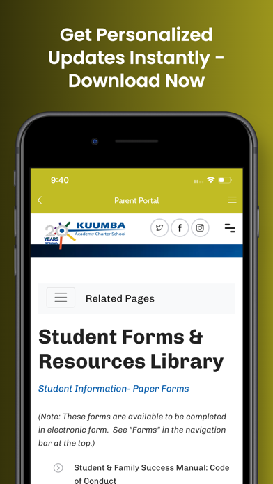 Kuumba Academy Charter School Screenshot