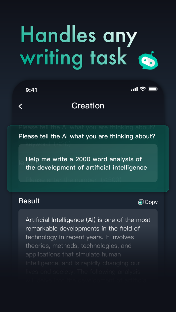 AI Essay Writer-Chat Bot App
