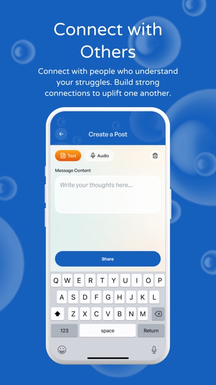Bubbles - Share & Support