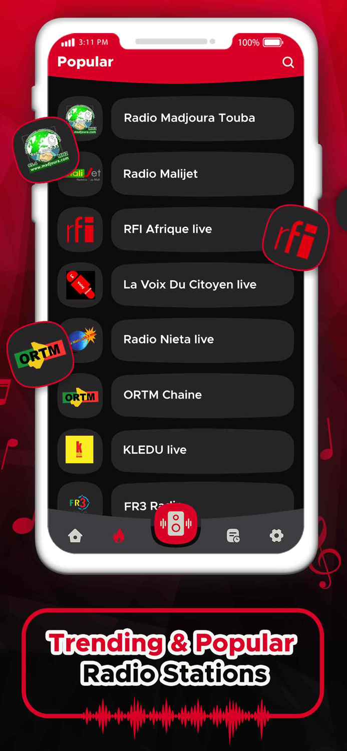 Mali Radio Stations - Live FM