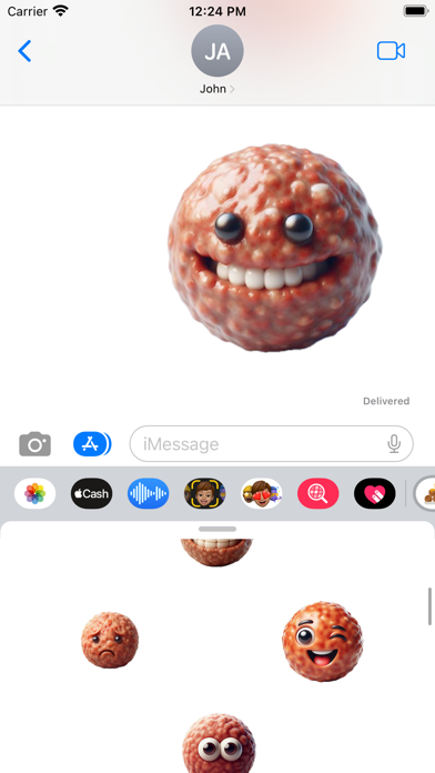 Meatball Stickersのおすすめ画像6