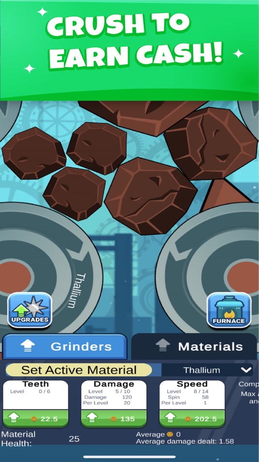 #1. Idle Crusher: Crush Machine (iOS) 由: WaffleStack Studio LLC