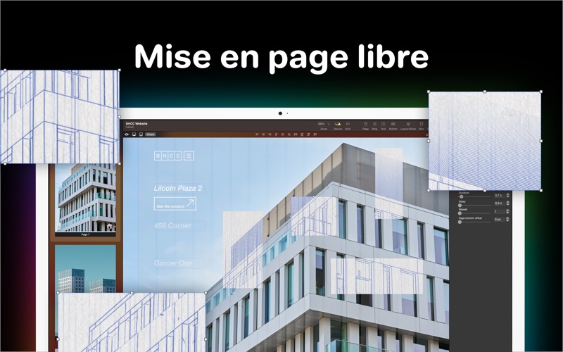 Screenshot #3 pour Sparkle, Visual Web Design