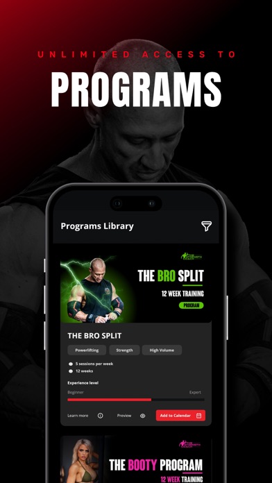 The Strength Coach App Screenshot